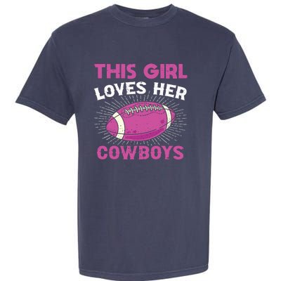 This Girl Loves Her Cowboy Garment-Dyed Heavyweight T-Shirt