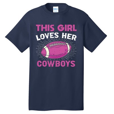 This Girl Loves Her Cowboy Tall T-Shirt