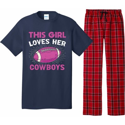 This Girl Loves Her Cowboy Pajama Set