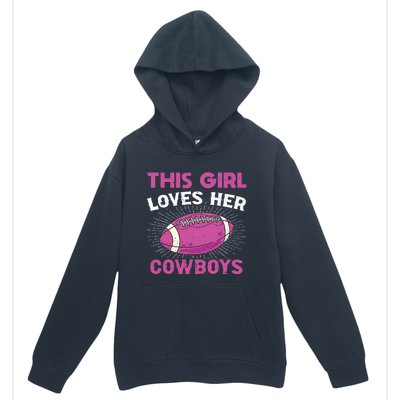 This Girl Loves Her Cowboy Urban Pullover Hoodie