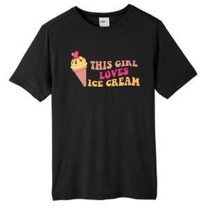 This Girl Loves Ice Cream Cute Gift Tall Fusion ChromaSoft Performance T-Shirt