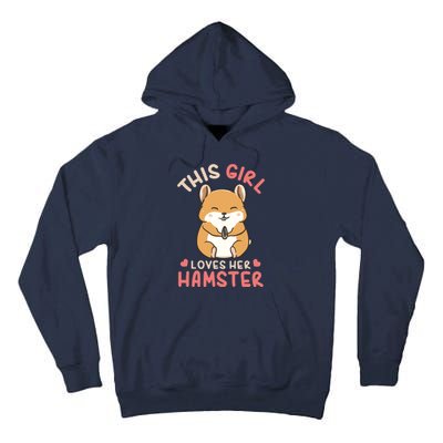 This Girl Loves Her Hamster | Hamster Lover Gift Tall Hoodie