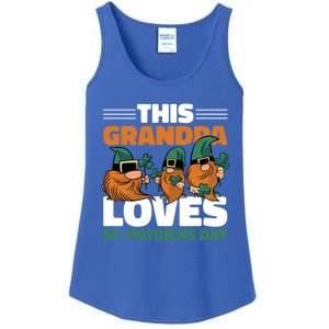 This Grandpa Loves St Patrick's Day Gift Ladies Essential Tank