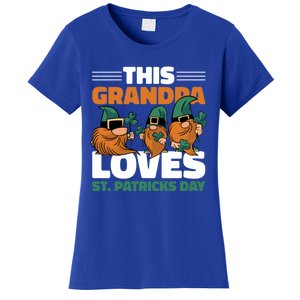 This Grandpa Loves St Patrick's Day Gift Women's T-Shirt