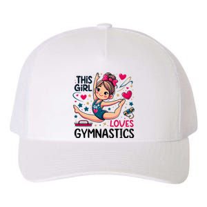 This Girl Loves Gymnastics Gymnastic Sport Lover Yupoong Adult 5-Panel Trucker Hat