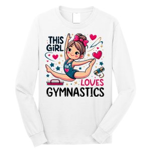 This Girl Loves Gymnastics Gymnastic Sport Lover Long Sleeve Shirt