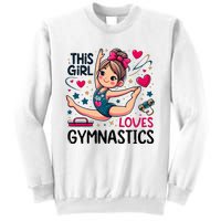 This Girl Loves Gymnastics Gymnastic Sport Lover Sweatshirt