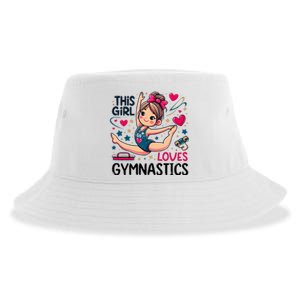 This Girl Loves Gymnastics Gymnastic Sport Lover Sustainable Bucket Hat