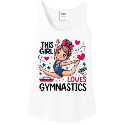 This Girl Loves Gymnastics Gymnastic Sport Lover Ladies Essential Tank