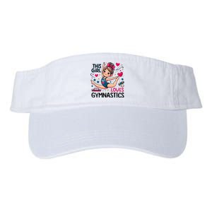 This Girl Loves Gymnastics Gymnastic Sport Lover Valucap Bio-Washed Visor