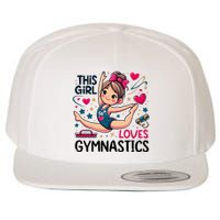 This Girl Loves Gymnastics Gymnastic Sport Lover Wool Snapback Cap