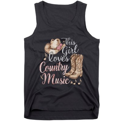 This Girl Loves Country Music Tank Top