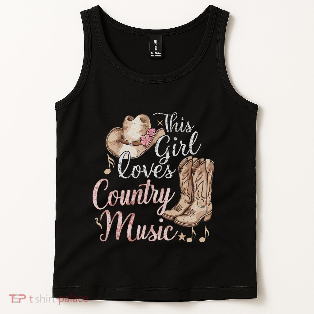 This Girl Loves Country Music Tank Top