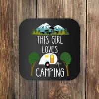 This Girl Loves Camping RV Teardrop Trailer Camper Caravan Coaster