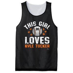 This Girl Loves Kyle Tucker Houston Mesh Reversible Basketball Jersey Tank