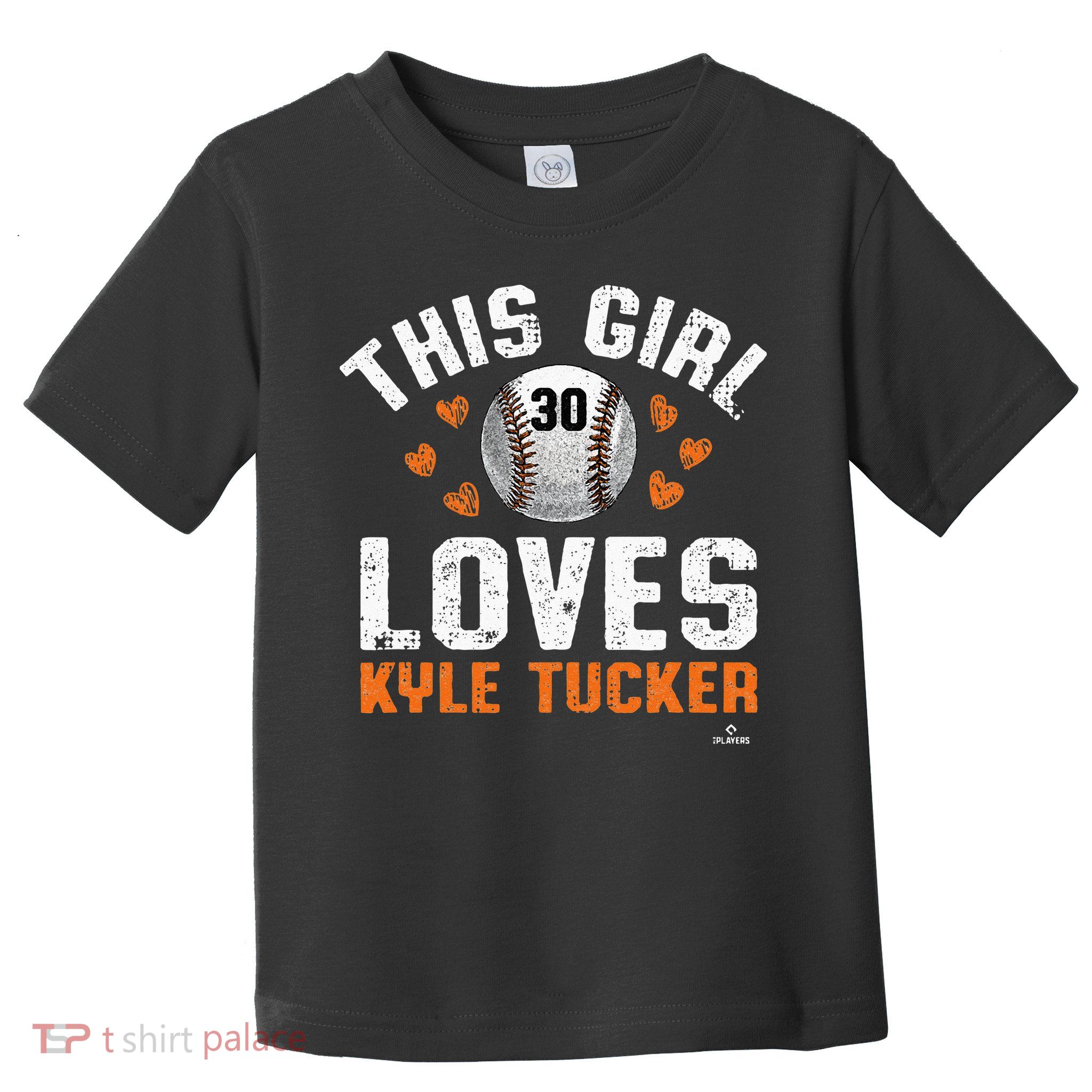 This Girl Loves Kyle Tucker Houston Toddler T-Shirt