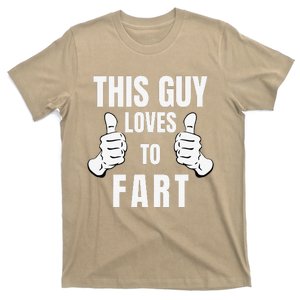 This Guy Loves To Fart Dad Jokes Fathers Day T-Shirt