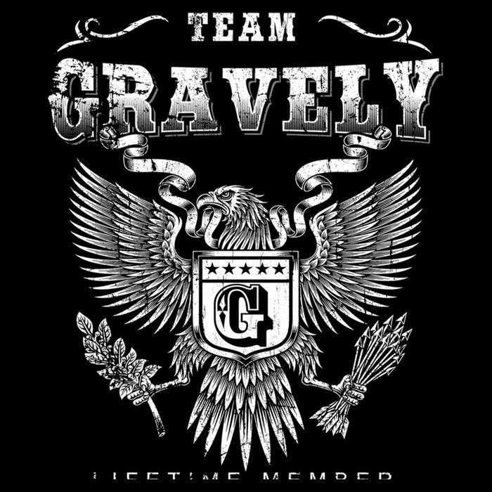 Team Gravely Lifetime Member Last Name Gift Cooling Performance Crew T-Shirt