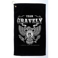 Team Gravely Lifetime Member Last Name Gift Golf Towel