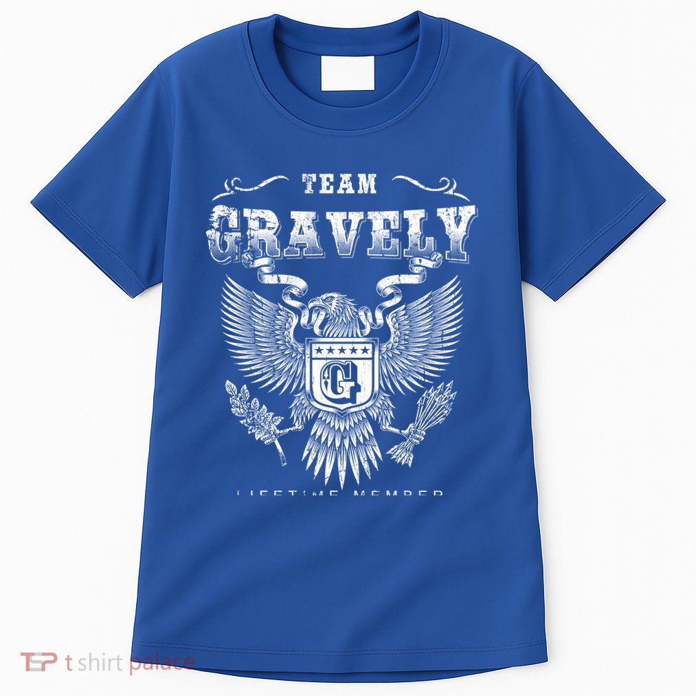 Team Gravely Lifetime Member Last Name Gift Tall T-Shirt