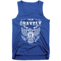 Team Gravely Lifetime Member Last Name Gift Tank Top