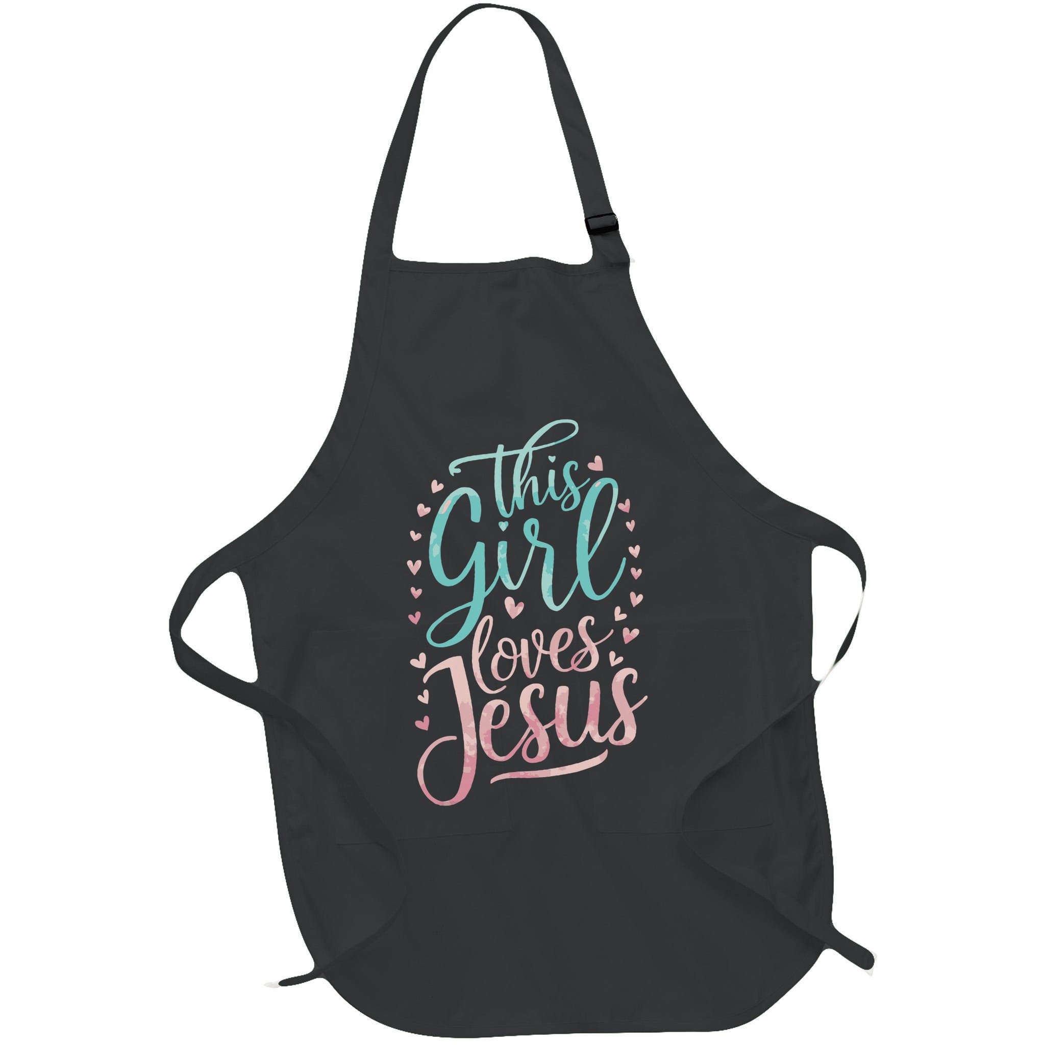 This Girl Loves Jesus Apron
