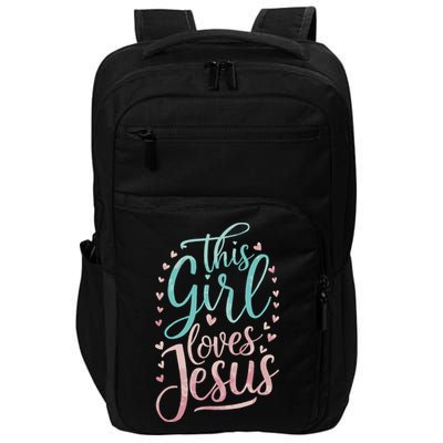 This Girl Loves Jesus Impact Tech Backpack
