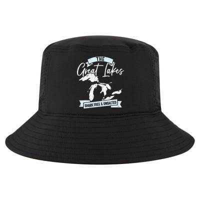 The Great Lakes Michigan Great Lakes Tourist Cool Comfort Performance Bucket Hat
