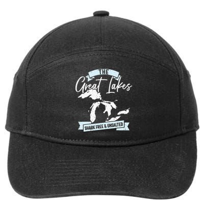 The Great Lakes Michigan Great Lakes Tourist 7-Panel Snapback Hat