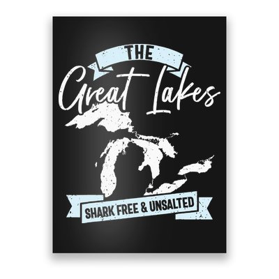 The Great Lakes Michigan Great Lakes Tourist Poster