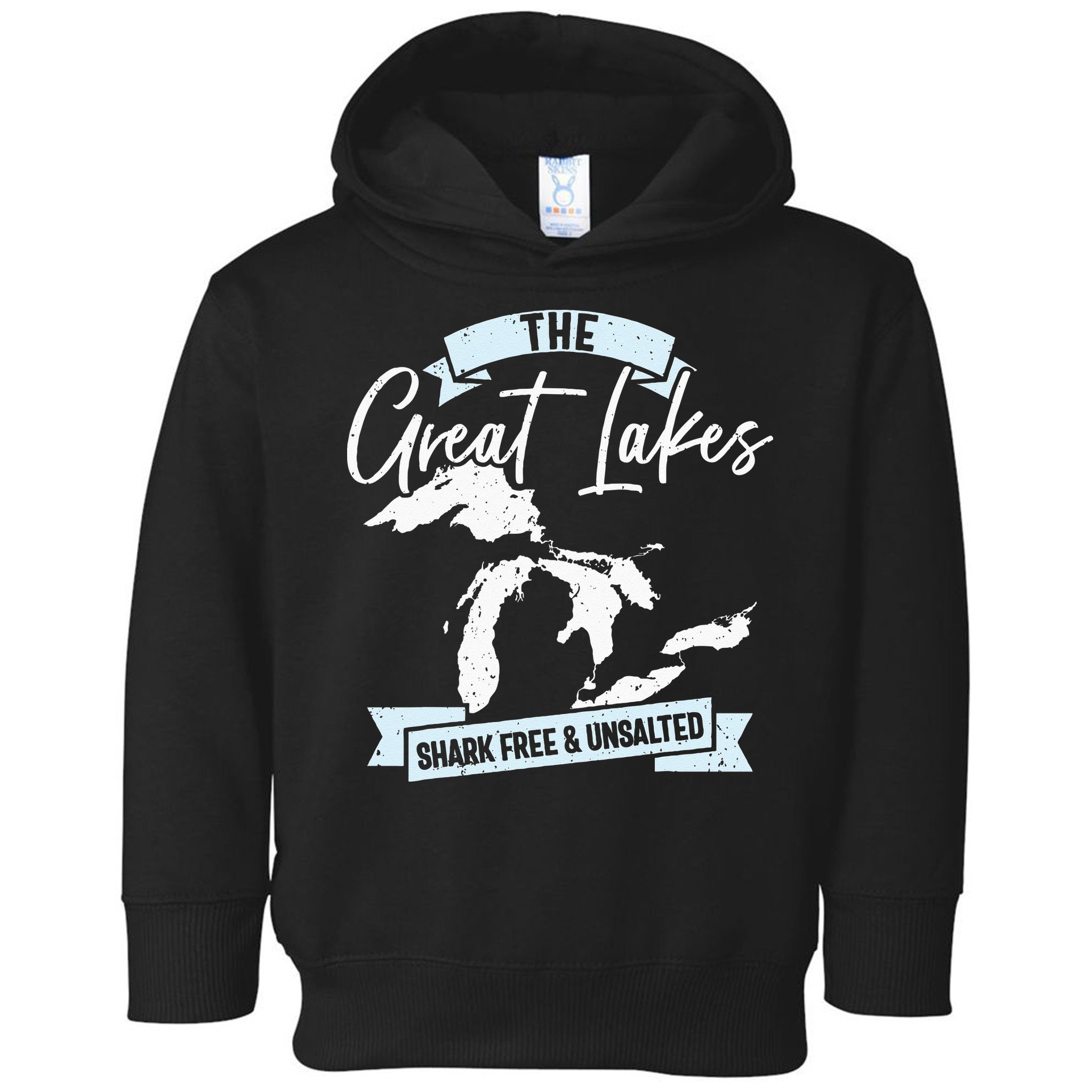 The Great Lakes Michigan Great Lakes Tourist Toddler Hoodie