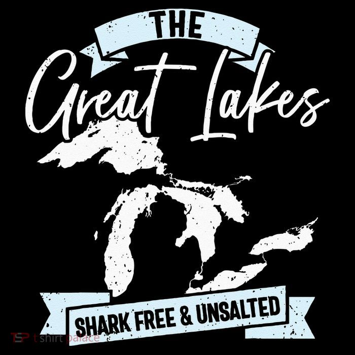 The Great Lakes Michigan Great Lakes Tourist Women's V-Neck T-Shirt