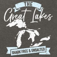 The Great Lakes Michigan Great Lakes Tourist Cotton Canvas Backpack