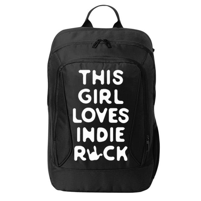 This Girl Loves Indie Rock City Backpack