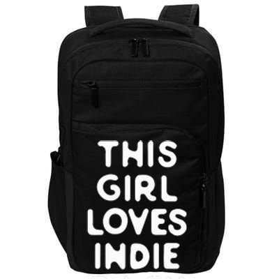 This Girl Loves Indie Rock Impact Tech Backpack