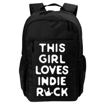 This Girl Loves Indie Rock Daily Commute Backpack