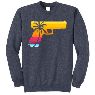 Tropical Gun Lover Firearm Beach Cute Hawaiian Gift Aloha Sweatshirt