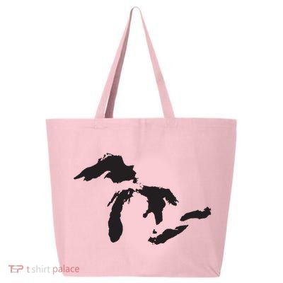 The Great Lakes Detroit Michigan T 25L Jumbo Tote