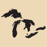 The Great Lakes Detroit Michigan T Bag