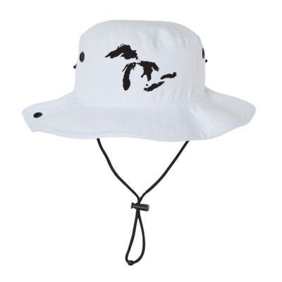 The Great Lakes Detroit Michigan T Bucket Hat