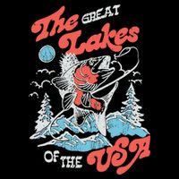 The Great Lakes Retro Inspired Graphic Sustainable Bucket Hat