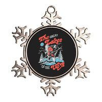 The Great Lakes Retro Inspired Graphic Metallic Star Ornament