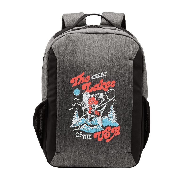 The Great Lakes Retro Inspired Graphic Vector Backpack