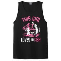 This Girl Loves To Fish Fishing PosiCharge Competitor Tank