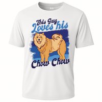This Guy Loves His Chow Chow Dog Performance Shirt