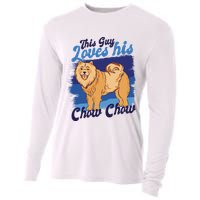 This Guy Loves His Chow Chow Dog Cooling Performance Long Sleeve Crew