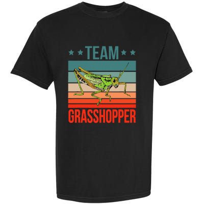 Team Grasshopper Locust Entomologist Insect Grasshopper Garment-Dyed Heavyweight T-Shirt