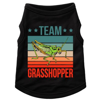 Team Grasshopper Locust Entomologist Insect Grasshopper Doggie Tank