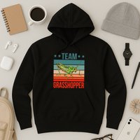 Team Grasshopper Locust Entomologist Insect Grasshopper Hoodie