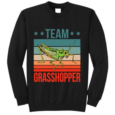 Team Grasshopper Locust Entomologist Insect Grasshopper Sweatshirt